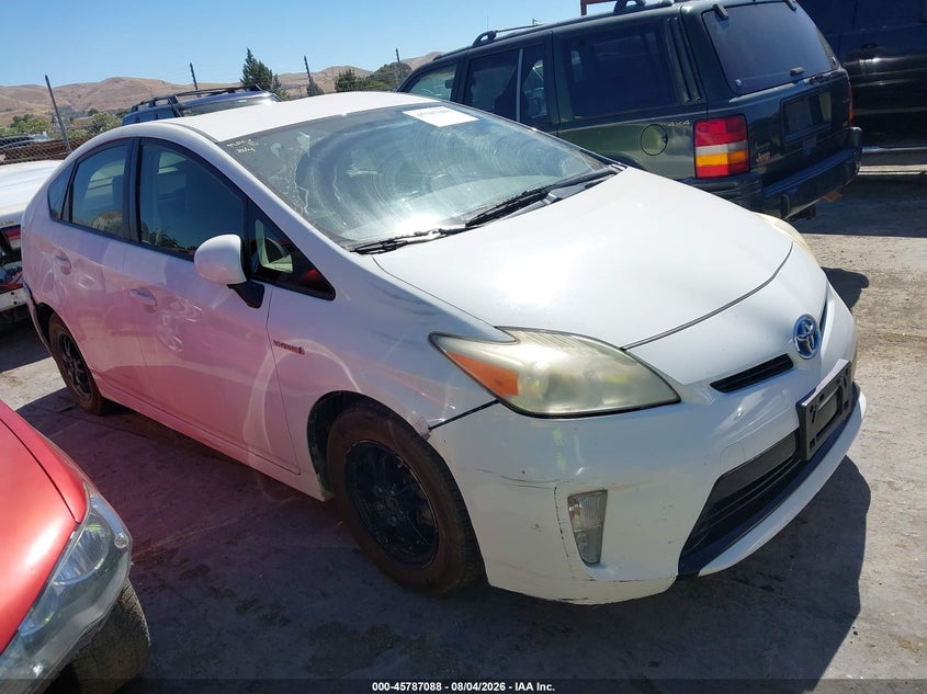 2012 TOYOTA PRIUS auction photo 1