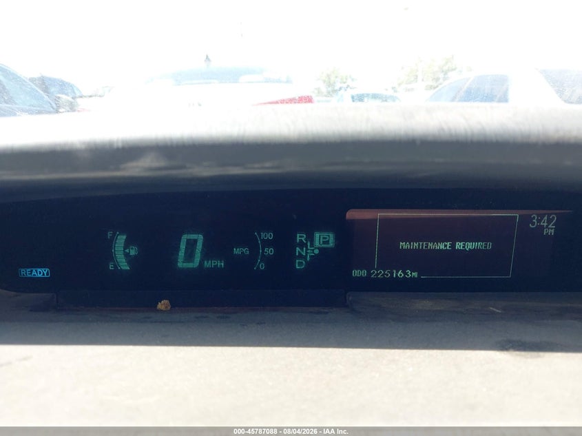 2012 TOYOTA PRIUS auction photo 7