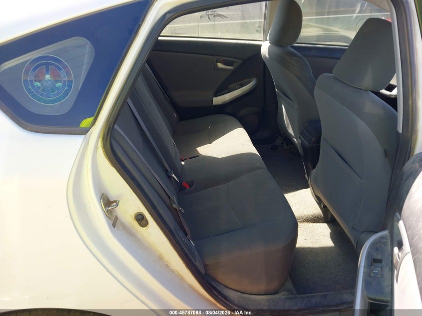 2012 TOYOTA PRIUS auction photo 8