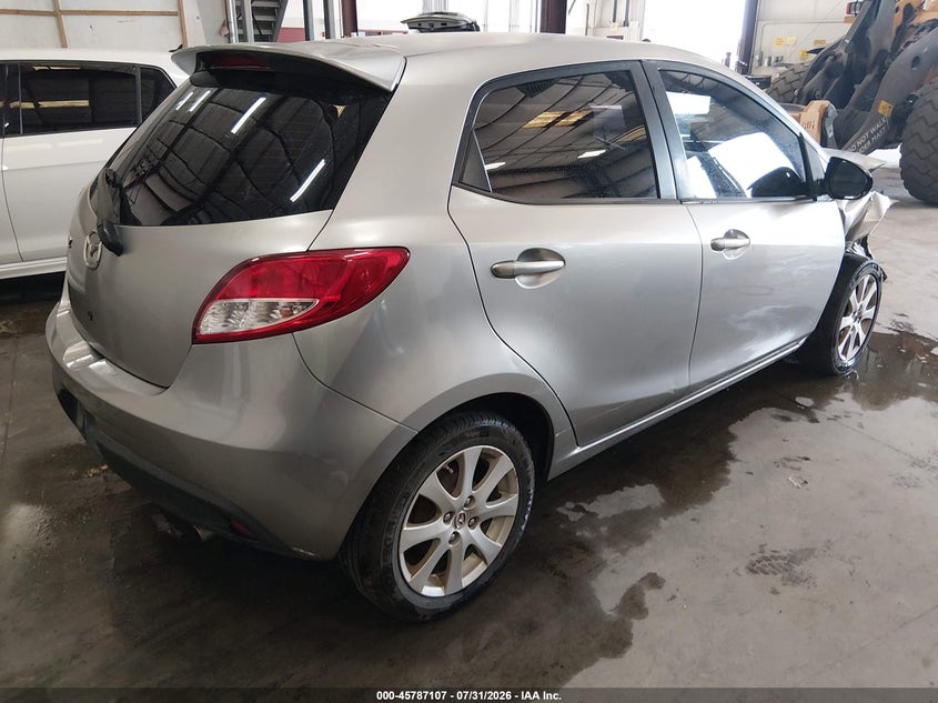 Vin: jm1de1hz5b0106684, lot: 46285931, mazda mazda2 touring 20114