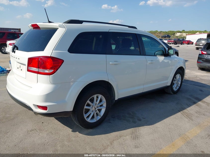 Vin: 3c4pdcbg3jt525363, lot: 46285948, dodge journey sxt 20184