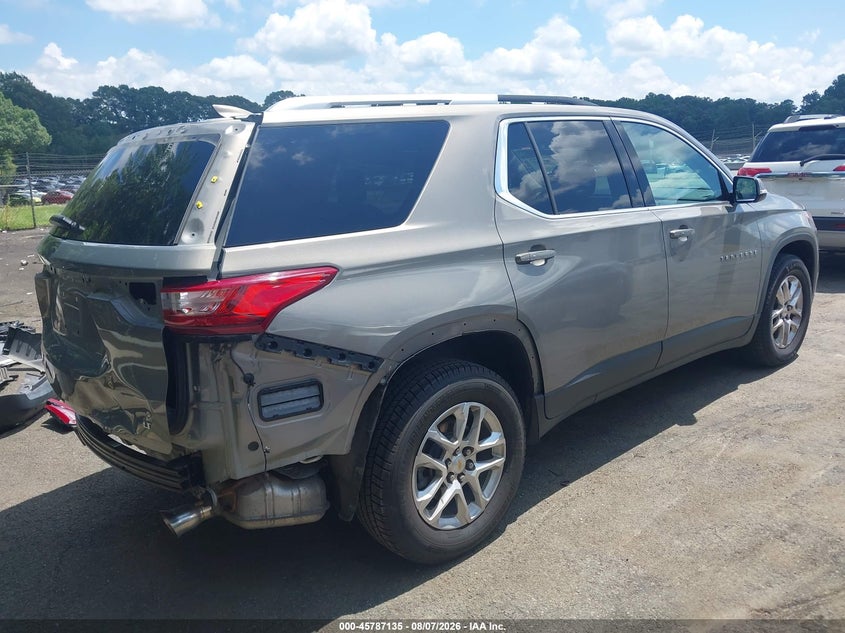 Vin: 1gnergkw3jj213288, lot: 46285958, chevrolet traverse lt cloth 20184