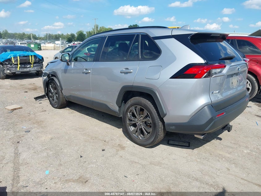 Vin: jtmb6rfv9nd065962, lot: 46285965, toyota rav4 hybrid xle premium 20223