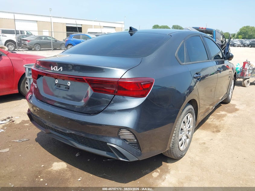 Vin: 3kpf24ad6pe643564, lot: 46285997, kia forte lx 20234