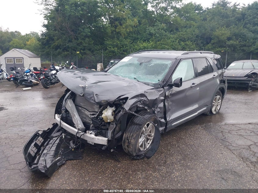Vin: 1fmsk8dh5ngb08741, lot: 46286009, ford explorer xlt 20222
