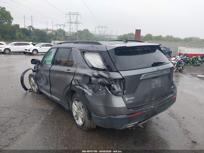 Vin: 1fmsk8dh5ngb08741, lot: 46286009, ford explorer xlt 20223
