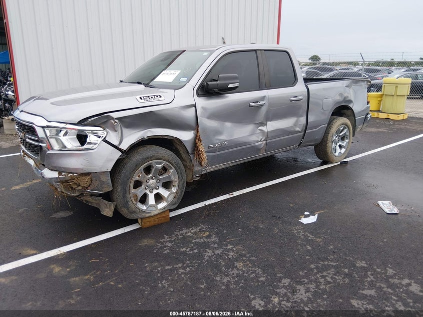 Vin: 1c6rrebt0nn219625, lot: 46286011, ram 1500 lone star  4x2 6'4 box 20222