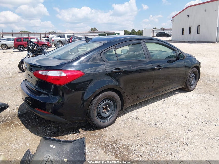 Vin: knafk4a69f5428723, lot: 46286015, kia forte lx 20154