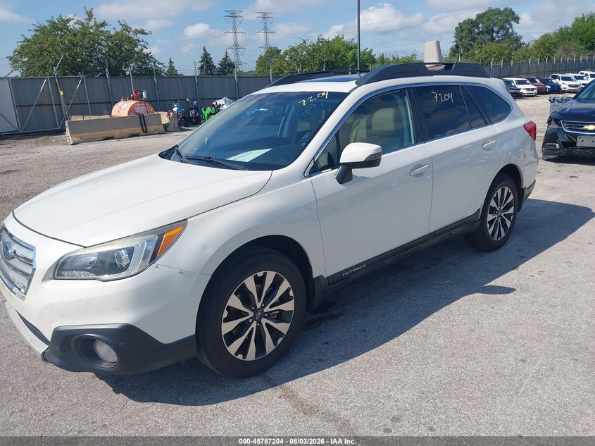 Vin: 4s4bsblc3f3281038, lot: 46286028, subaru outback 2.5i limited 20152