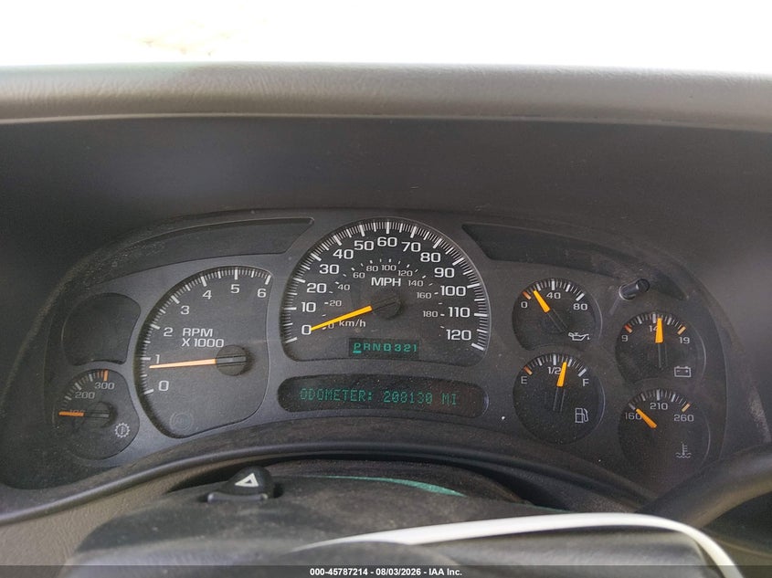 2003 CHEVROLET SUBURBAN 2500 auction photo 7