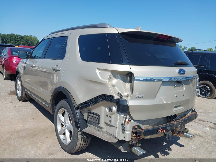 Vin: 1fm5k8d89hgb20702, lot: 46286039, ford explorer xlt 20173