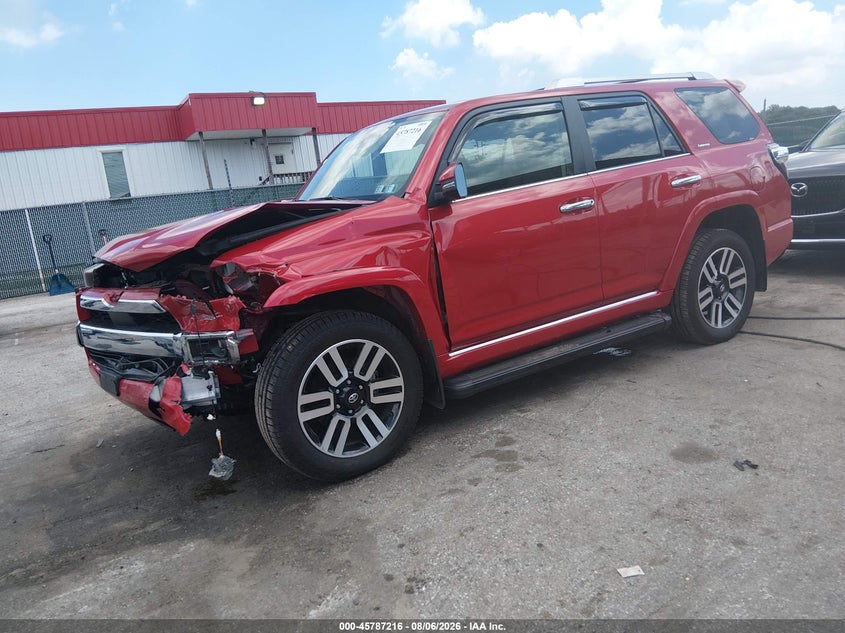 Vin: jteku5jr6p6167232, lot: 46286040, toyota 4runner limited 20232