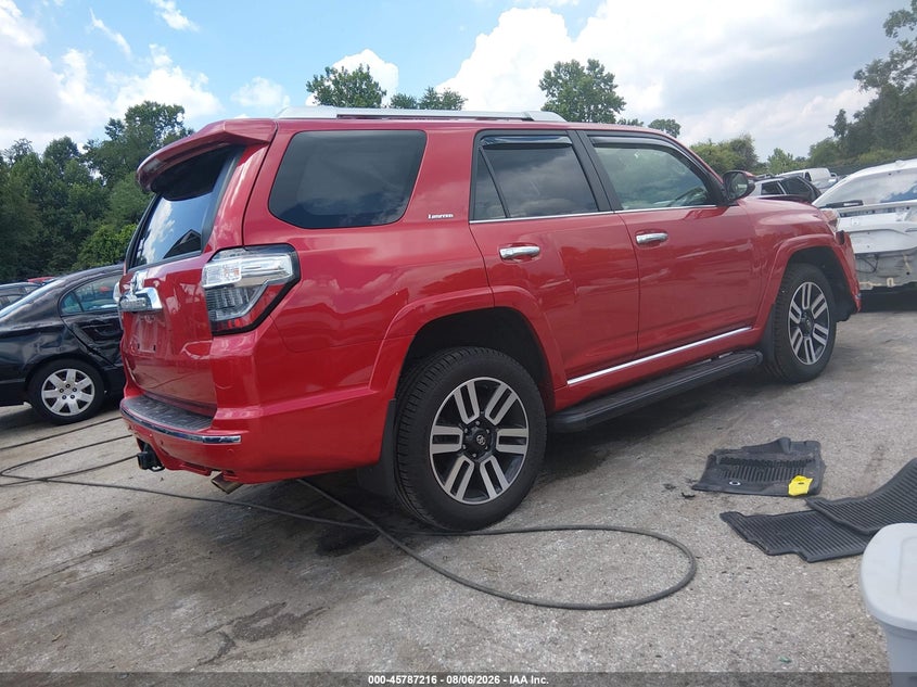 Vin: jteku5jr6p6167232, lot: 46286040, toyota 4runner limited 20234