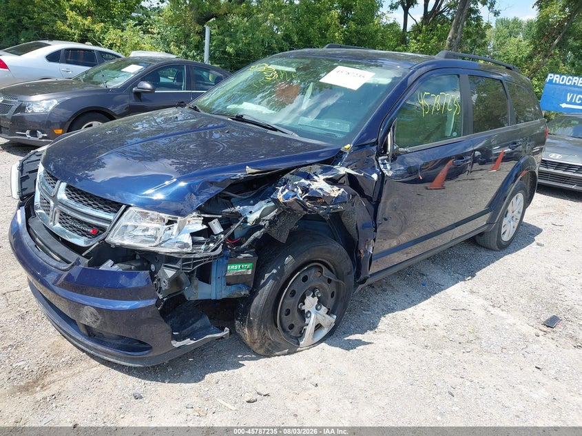 Vin: 3c4pdcab0lt280952, lot: 46286059, dodge journey se value 20202