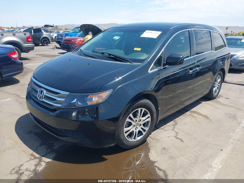 Vin: 5fnrl5h41db070665, lot: 46286080, honda odyssey ex 20132