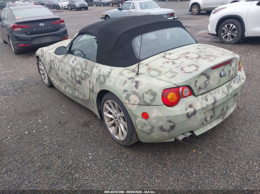 2003 BMW Z4 auction photo 3