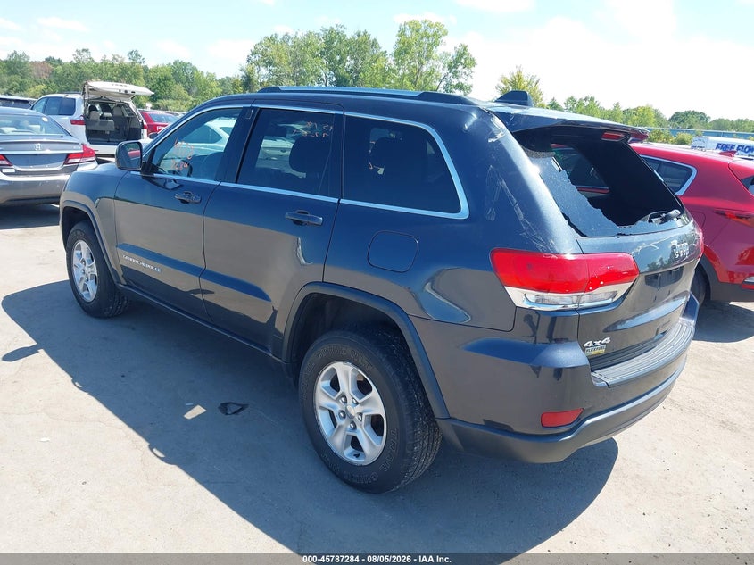Vin: 1c4rjfag7fc627238, lot: 46286108, jeep grand cherokee laredo 20153