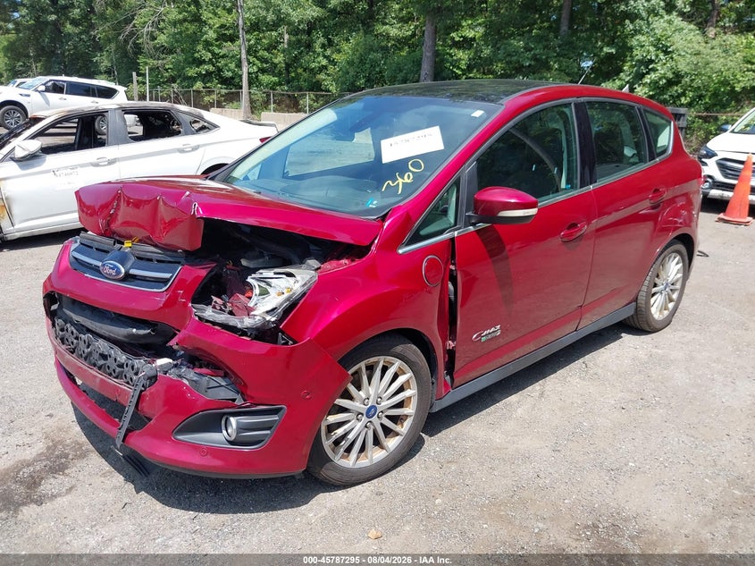 Vin: 1fadp5cu9dl524198, lot: 46286120, ford c-max energi sel 20132