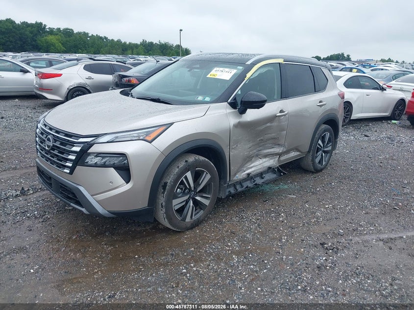 Vin: jn8bt3cb8sw155026, lot: 46286135, nissan rogue sl intelligent awd 20252