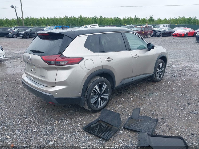 Vin: jn8bt3cb8sw155026, lot: 46286135, nissan rogue sl intelligent awd 20254