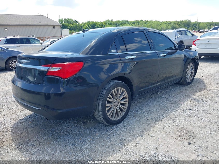 Vin: 1c3ccbcgxcn326246, lot: 46286170, chrysler 200 limited 20124