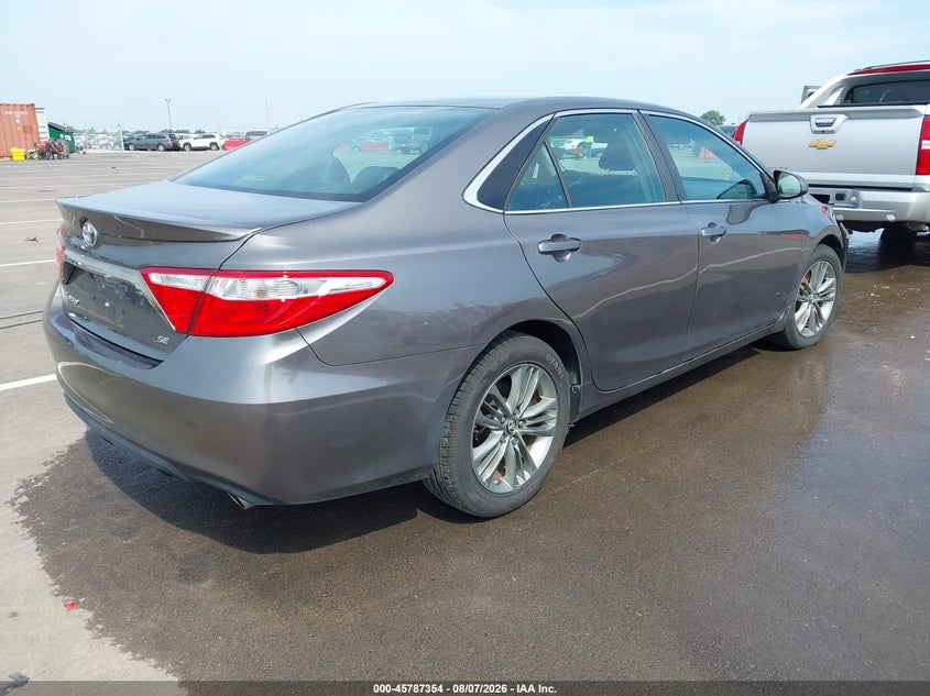 Vin: 4t1bf1fk0gu603017, lot: 46286178, toyota camry se 20164