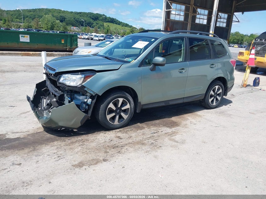 Vin: jf2sjaec6jh529620, lot: 46286190, subaru forester 2.5i premium 20182