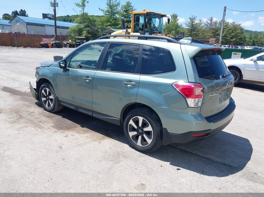 Vin: jf2sjaec6jh529620, lot: 46286190, subaru forester 2.5i premium 20183