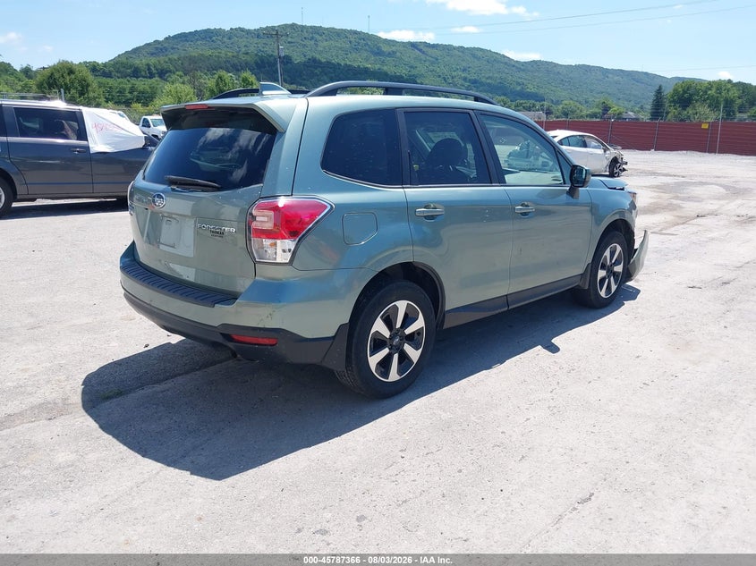 Vin: jf2sjaec6jh529620, lot: 46286190, subaru forester 2.5i premium 20184