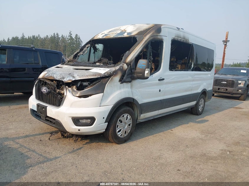 Vin: 1fbax2c87tka28646, lot: 46286205, ford transit-350 passenger van xlt 20262