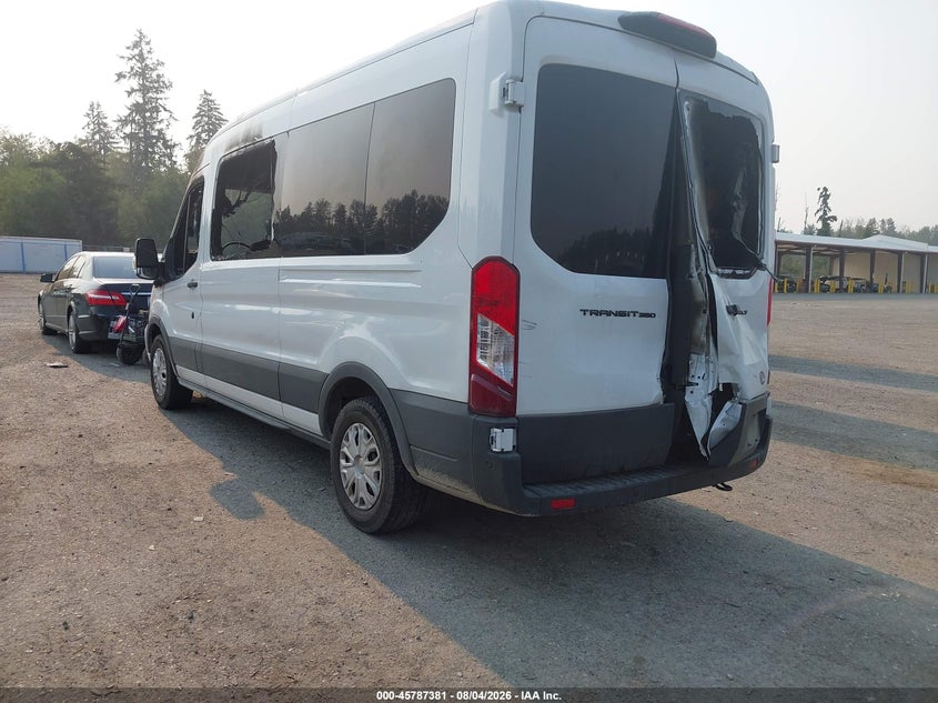 Vin: 1fbax2c87tka28646, lot: 46286205, ford transit-350 passenger van xlt 20263
