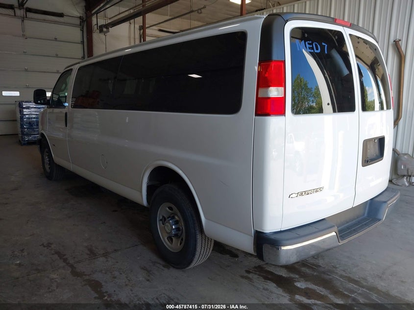Vin: 1gazgpf16h1255083, lot: 46286239, chevrolet express 3500 lt 20173