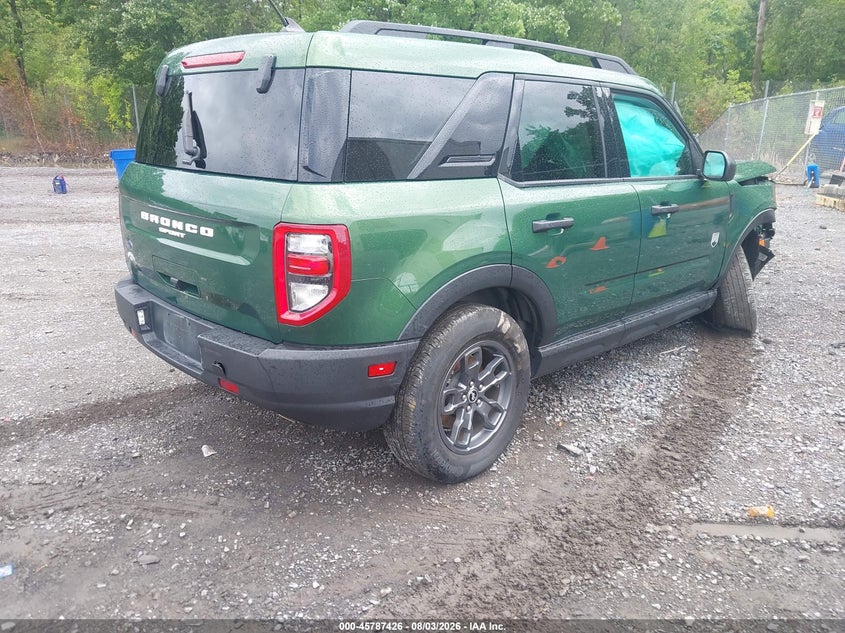 Vin: 3fmcr9b62rre73707, lot: 46286250, ford bronco sport big bend 20244