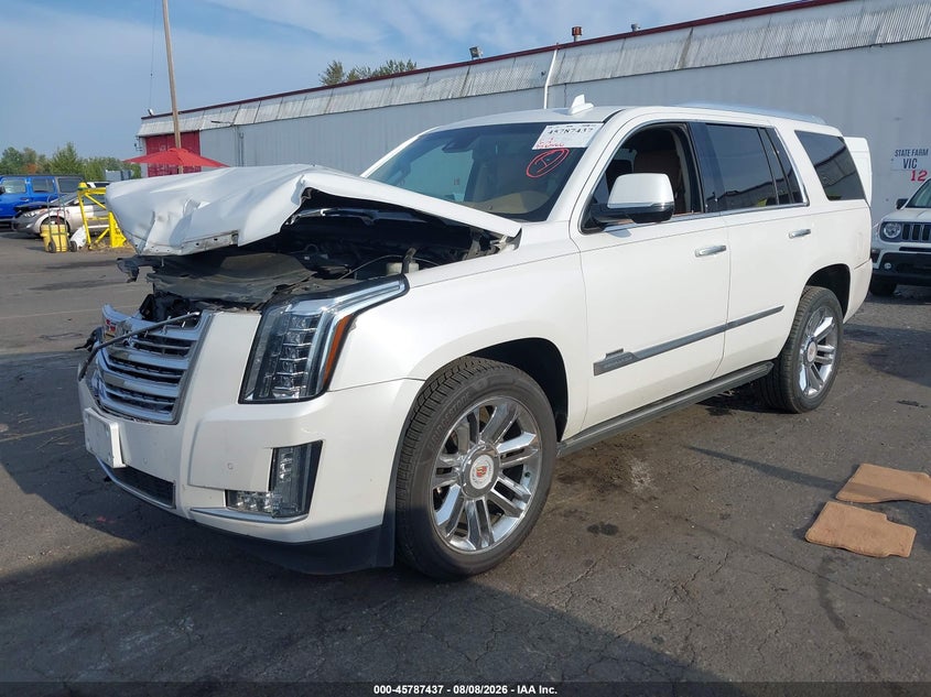 Vin: 1gys4dkj4gr289863, lot: 46286261, cadillac escalade platinum 20162
