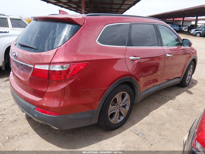 Vin: km8sm4hf8eu080494, lot: 46286270, hyundai santa fe gls 20144
