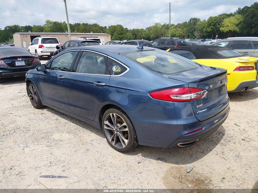 Vin: 3fa6p0d96kr104838, lot: 46286274, ford fusion titanium 20193