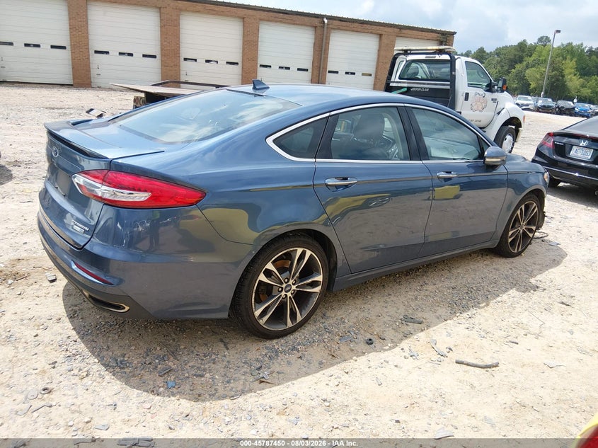 Vin: 3fa6p0d96kr104838, lot: 46286274, ford fusion titanium 20194