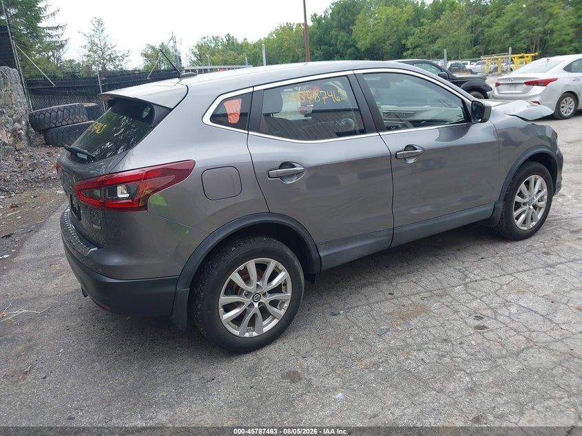 Vin: jn1bj1cwxlw369464, lot: 46286287, nissan rogue sport s awd xtronic cvt 20204