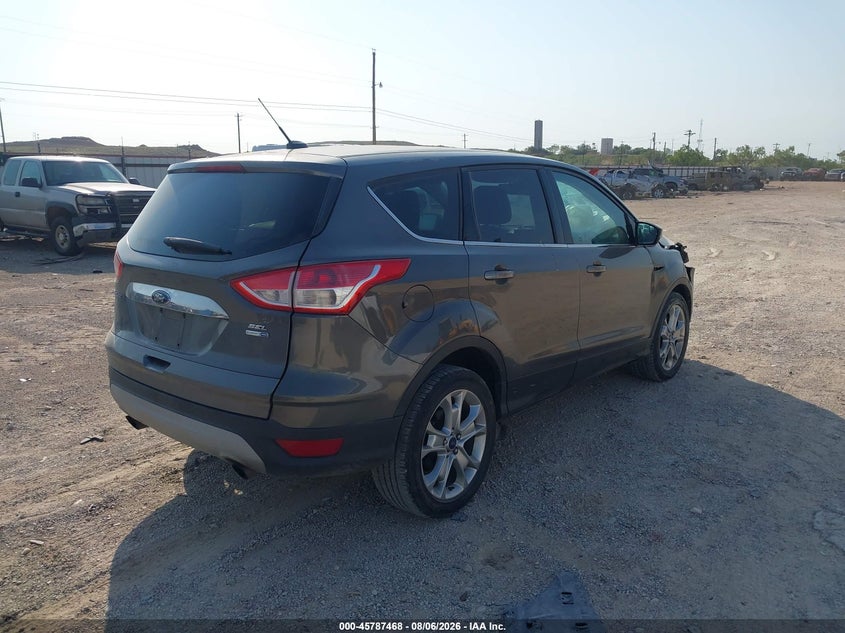 Vin: 1fmcu9h94dud58057, lot: 46286292, ford escape sel 20134
