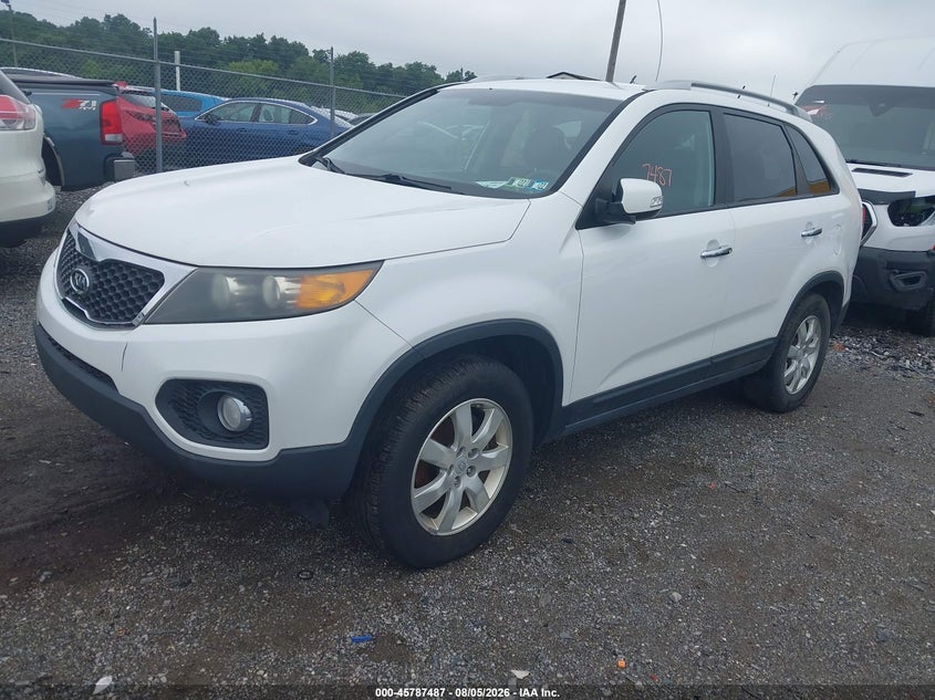 Vin: 5xykt4a19bg131763, lot: 46286311, kia sorento lx 20112
