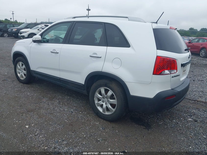 Vin: 5xykt4a19bg131763, lot: 46286311, kia sorento lx 20113