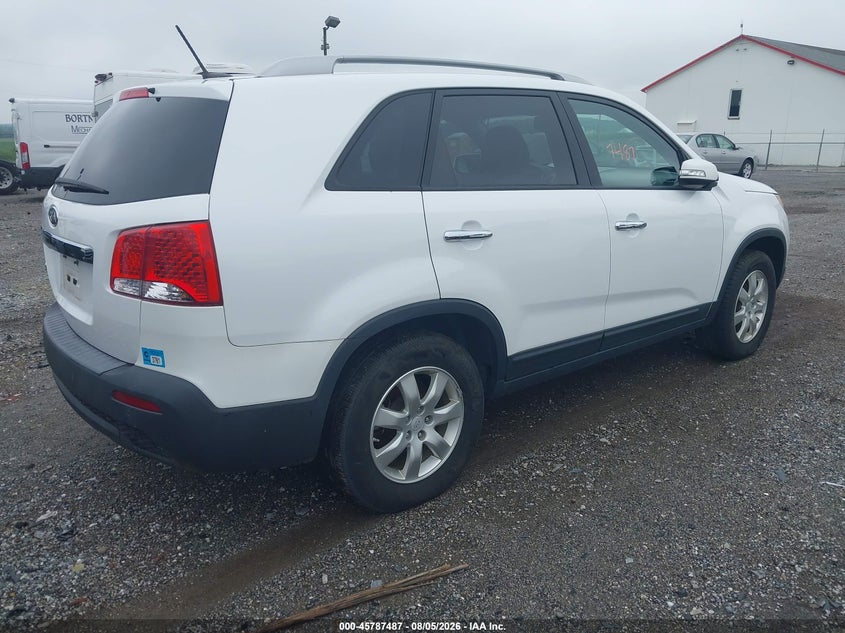Vin: 5xykt4a19bg131763, lot: 46286311, kia sorento lx 20114