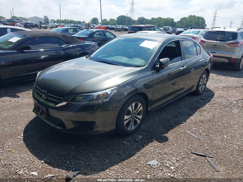 Vin: 1hgcr2f39fa135448, lot: 46286326, honda accord lx 20152