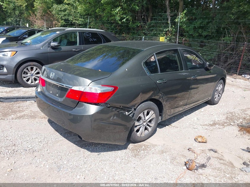 Vin: 1hgcr2f39fa135448, lot: 46286326, honda accord lx 20154