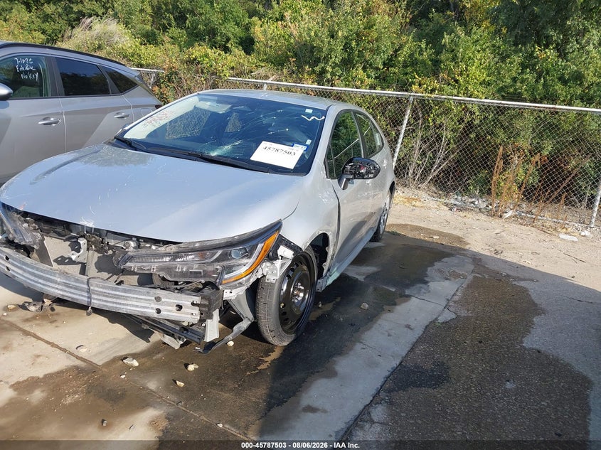 Vin: 5yfb4mde3sp338544, lot: 46286327, toyota corolla le 20252