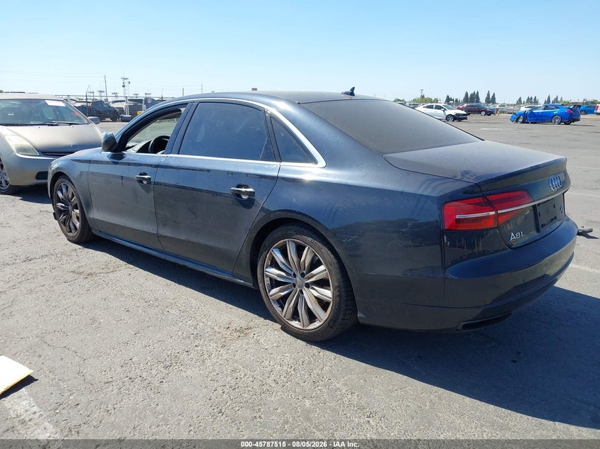 Vin: wau43afd1hn002859, lot: 46286339, audi a8 l sport 20173