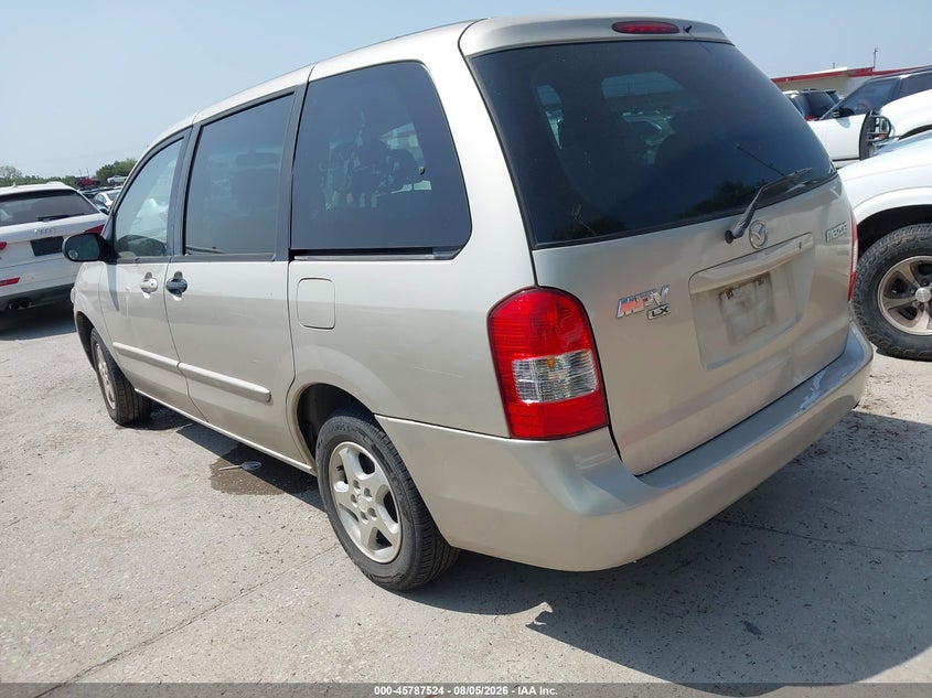 2001 MAZDA MPV auction photo 3