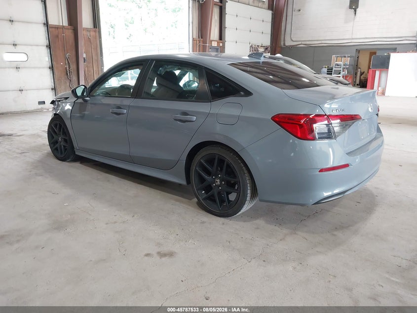 Vin: 2hgfe2f51nh585749, lot: 46286357, honda civic sport 20223