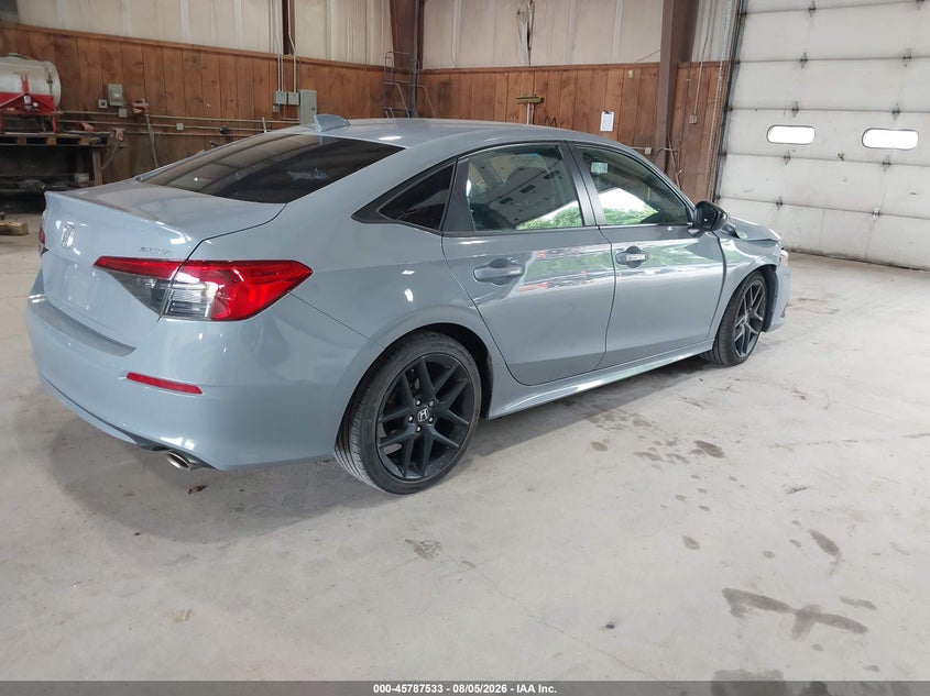 Vin: 2hgfe2f51nh585749, lot: 46286357, honda civic sport 20224