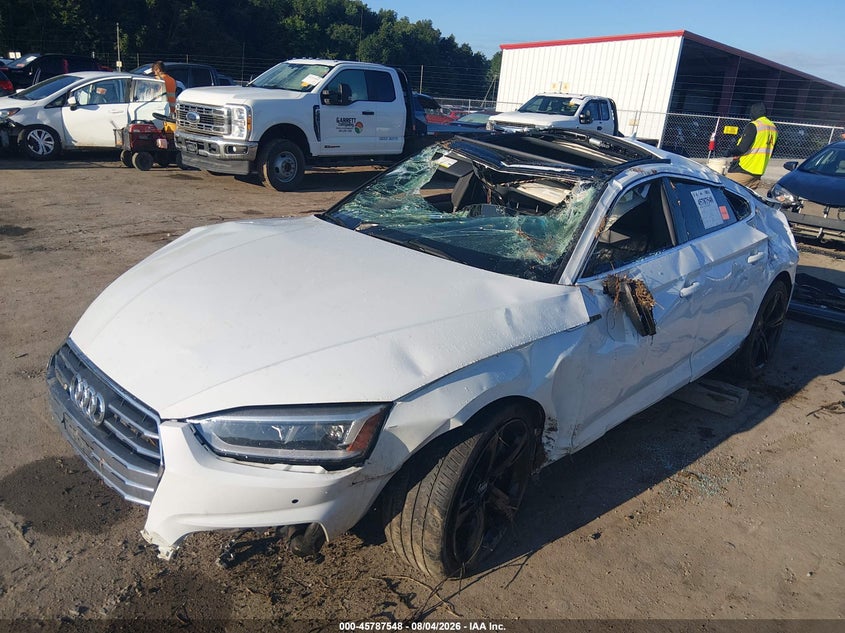 Vin: wauencf52ka029327, lot: 46286372, audi a5 premium plus s-line 20192